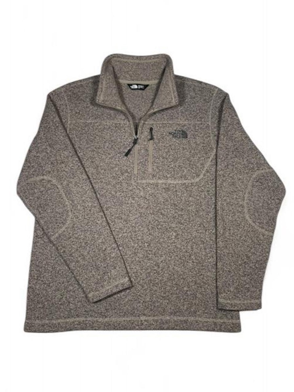 NWOT! The North Face Gordon Lyons Quarter Zip Brown Sweater Men’s Size L Q-Zip